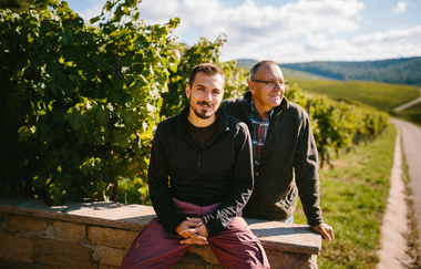 Christoph und Reinhold Golter | Weingut Golter | HeilbronnerLand | © Golter -Weingut im Klee GbR