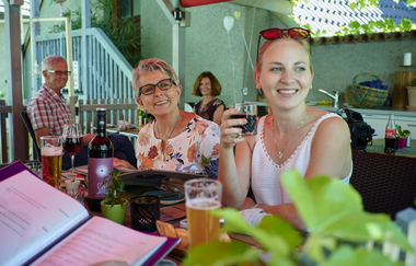 Weinstube Sonne | Lauffen am Neckar | Weinlaube | © Neckar-Zaber-Tourismus e.V.