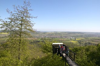 Aussichtsplattform Weißer Steinbruch in Pfaffenhofen | © Gemeinde Pfaffenhofen
