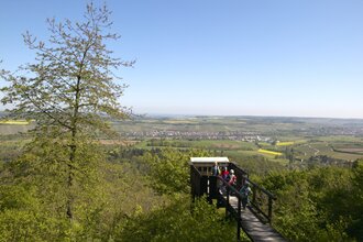 Aussichtsplattform Weißer Steinbruch in Pfaffenhofen | © Gemeinde Pfaffenhofen