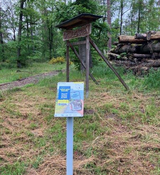 Weitersehen-Station “Totholz ganz lebendig“ | © Landratsamt Rhein-Neckar-Kreis