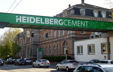 Werksgelände von HeidelbergCement Leimen | © Beate Otto