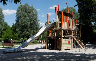 Spielplatz im Wertwiesenpark | Heilbronn