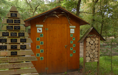 Wildgehege Oftersheim | © Landratsamt Rhein-Neckar-Kreis