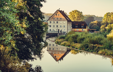 Jagstal bei Jagsthausen | Jagsttal - Kocher-Jagst-Radweg | HeilbronnrLand | © Arbeitgemeinschaft Kocher-Jagst-Radweg