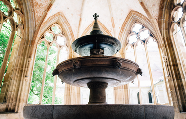 Brunnen im Kloster Maulbronn | © TMBW/ Christopher Kreymborg