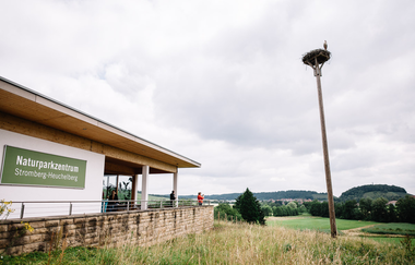 Storchennest am Naturparkzentrum Stromberg-Heuchelberg | © TMBW/ Christopher Kreymborg