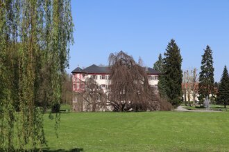 Blick auf den Schlosspark Eichtersheim in Angelbachtal | © Land der 1000 Hügel - Kraichgau-Stromberg