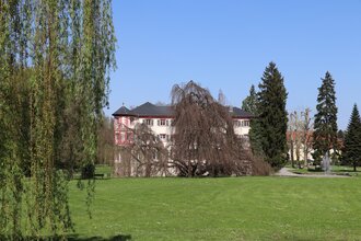 Blick auf den Schlosspark Eichtersheim in Angelbachtal | © Land der 1000 Hügel - Kraichgau-Stromberg