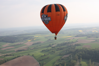 Luftaufnahme Heißluftballon | © Land der 1000 Hügel - Kraichgau-Stromberg
