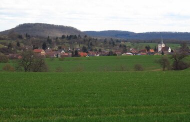 Am Blumenband entlang nach Diefenbach | © Land der 1000 Hügel - Kraichgau-Stromberg