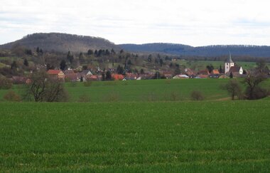 Am Blumenband entlang nach Diefenbach | © Land der 1000 Hügel - Kraichgau-Stromberg