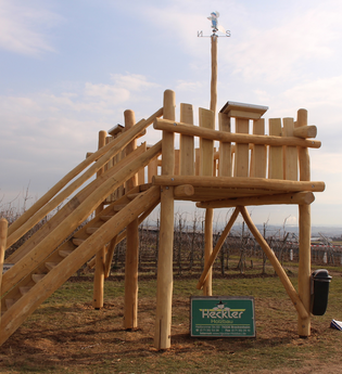Benno Bauer Erlebnispfad | Aussichtsturm | © Stadt Brackenheim