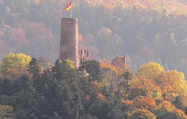 Bergsträßer Burgensteig - Etappe 6: von Weinheim nach Hirschberg-Großsachsen | © TSB