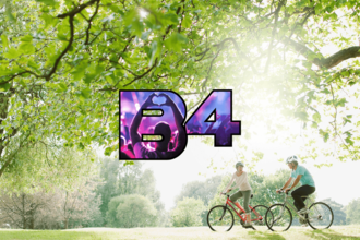 Bike + Bühne, Veranstaltung 2025 | © iStock “Crowd auf einer Konzertparty” gilaxia, “Radfahrer unter Bäumen” Tom Merton