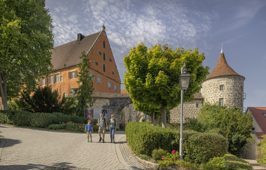 Zugang zum Obersontheim Schloss | © Hohenlohe + Schwäbisch Hall Tourismus e. V.
