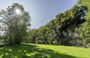 Felswände bei Eschenau im Bühlertal | © Hohenlohe + Schwäbisch Hall Tourismus e. V.
