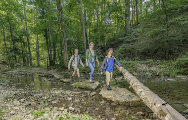 Wandern durch die Schmerachklinge | © Hohenlohe + Schwäbisch Hall Tourismus e. V.