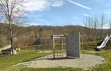 Picknickplatz und Spielplatz bei Unterscheffach | © Hohenlohe Schwäbisch Hall