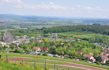 Blick auf den Erlebnispark Tripsdrill | © BM Vogl | Gemeinde Cleebronn