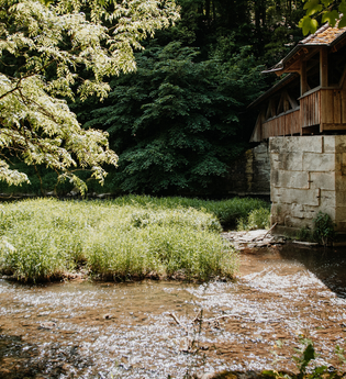 Brücke über einem Fluss | © Stadtverwaltung Crailsheim