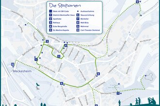Entdecke Dein Dorf- eine interaktive Tour durch Meckesheim