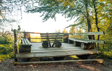 Kraichgaublick - Aussichtspunkt mit Rastplatz | Eppingen | HeilbronnerLand | © Touristikgemeinschaft HeilbronnerLand