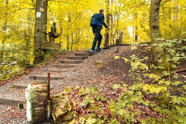 Himmelsleiter am Wander3Klang Eppingen | HeilbronnerLand | © Touristikgemeinschaft HeilbronnerLand