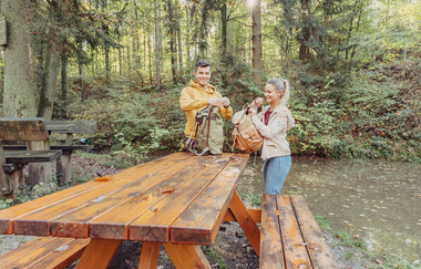 Rastbänke am Koppenbrünnele | © Touristikgemeinschaft  HeilbronnerLand e.V.