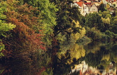 Etappe 3 Stadtansicht Hardthausen am Kocher | © Arbeitsgemeinschaft Kocher-Jagst-Radweg