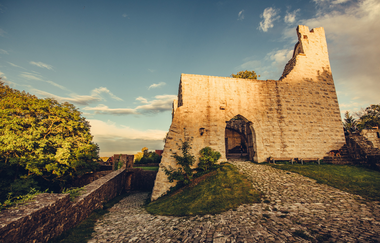 Etappe 5 Burgruine in Leofels | © Arbeitsgmeinschaft Kocher-Jagst-Radweg