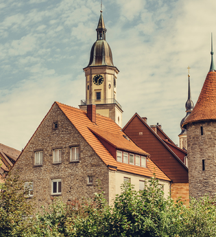 Etappe 5 - Türme in Crailsheim | © Arbeitsgemeinschaft Kocher-Jagst-Radweg