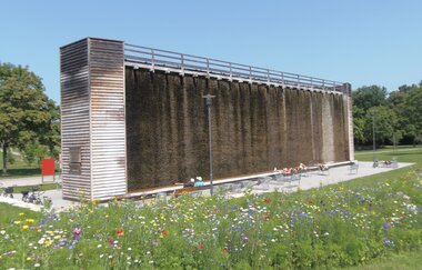 Blumenwiese Gradierwerk | © BTB Bad Rappenau