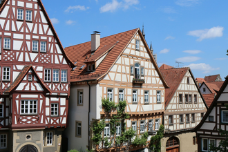 Fachwerkensemble Klostergasse | Kaiserpfalz Bad Wimpfen | © Tourist-Information Bad Wimpfen