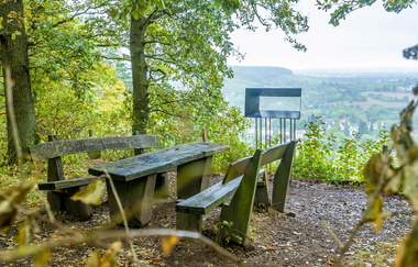 Picknickplatz am Geo- und Naturpfad Heilbronn | © Städtische Museen Heilbronn | gruppe sepia 2022