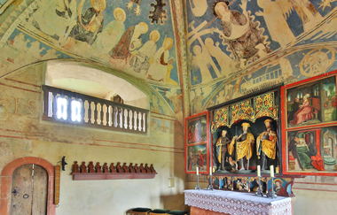 Sankt Gangolf_Kapelle Neudenau | am Kocher-Jagst-Radweg |HeilbronnerLand | © Arbeitsgemeinschaft Kocher-Jagst-Radweg