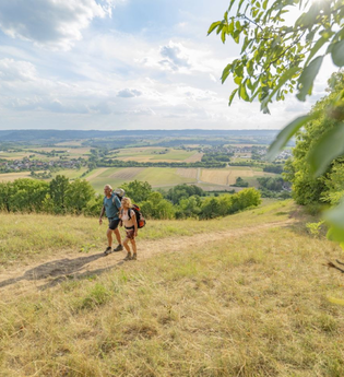 Kocher-Jagst-Trail:  Aussicht am Einkorn bei Schwäbisch Hall | © Hohenlohe + Schwäbisch Hall Tourismus e. V.
