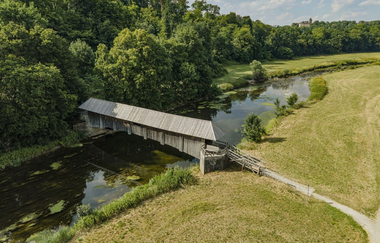 Ockenauer Steg bei Kirchberg an der Jagst | © Hohenlohe + Schwäbisch Hall Tourismus e. V.