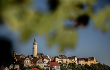 Stadtkulisse von Kirchberg an der Jagst | © Hohenlohe + Schwäbisch Hall Tourismus e. V.