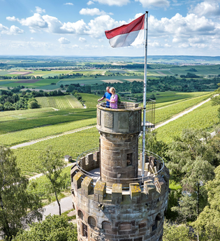 Aussichtsturm Heuchelberger Warte | Leingarten | HeilbronnerLand | © Touristikgemeinschaft HeilbronnerLand