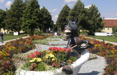 Das Bad im Blütenmeer | Gradierwerk Bad Rappenau | HeilbronnerLand | © Bad Rappenauer Touristikbetrieb GmbH