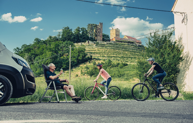 Aussicht Ferienwohnungen & Wohnmobilstellplätze Weingut Echle | Brackenheim-Neipperg | HeilbronnerLand | © Touristikgemeinschaft HeilbronnerLand