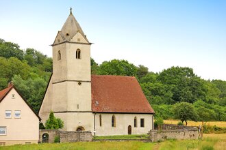 Sankt Gangolf-Kapelle Neudenau | am Kocher-Jagst-Radweg | HeilbronnerLand | © Arbeitsgemeinschaft Kocher-Jagst-Radweg