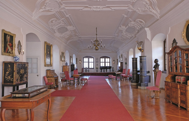 Barocksaal Schloss Langenburg | © Hohenlohe + Schwäbisch Hall Tourismus e. V.