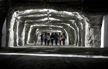 Besucher im Salzbergwerk Bad Friedrichshall | HeilbronnerLand