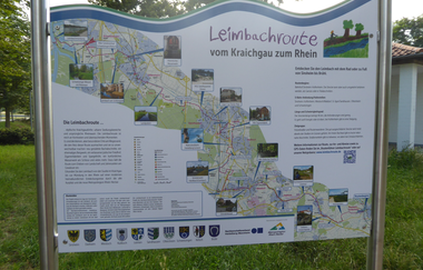 Leimbachroute - Vom Kraichgau zum Rhein | © Landratsamt Rhein-Neckar-Kreis