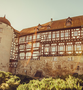 Schloss in Gaildorf am Kocher-Jagst-Radweg | © Arbeitsgemeinschaft Kocher-Jagst-Radweg