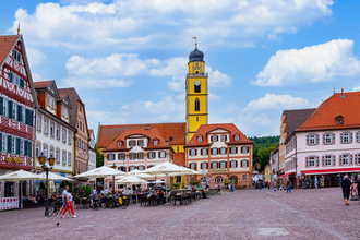 LT 15 Through the Bürgerwald into the Wolf Valley | © Liebliches Taubertal