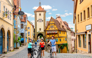Main-Tauber-Fränkischer Rad-Achter: Ostring 6. Etappe - Abstecher nach Rothenburg o.d.T. | © Liebliches Taubertal
