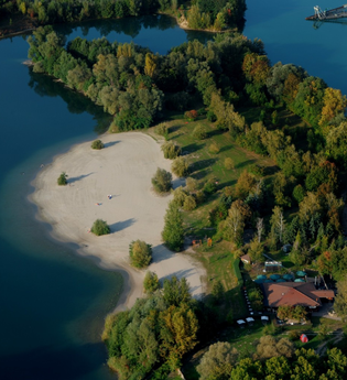 Mit der Fähre auf die Kollerinsel